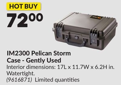 IM2300 Storm Case - Gently Used