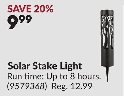 Solar Stake Light
