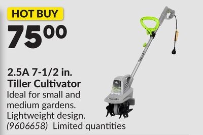 2.5A 7-1/2 in. Tiller Cultivator