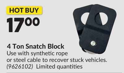 4 Ton Snatch Block