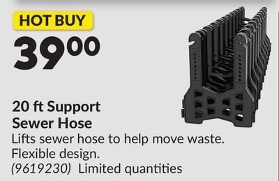 20 ft Support Sewer Hose