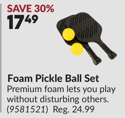 Foam Pickle Ball Set