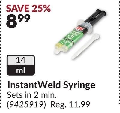 InstantWeld Syringe