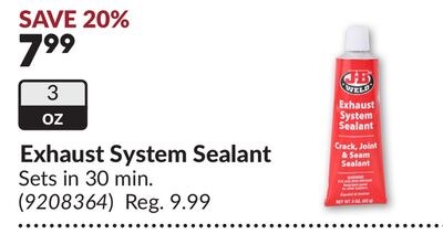Exhaust System Sealant