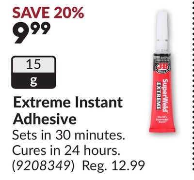 Extreme Instant Adhesive
