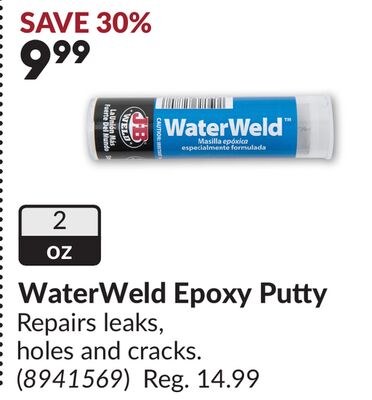 WaterWeld Epoxy Putty