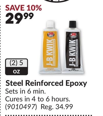 Steel Reinforced Epoxy