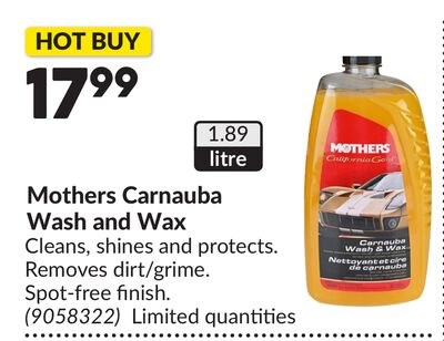 Mothers Carnauba Wash and Wax