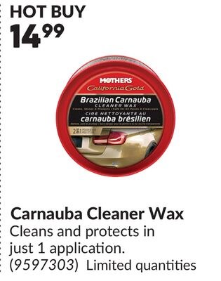 Carnauba Cleaner Wax