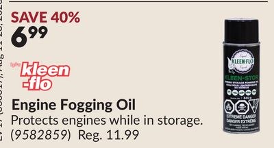 Engine Fogging Oil
