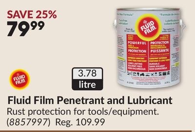Fluid Film Penetrant and Lubricant