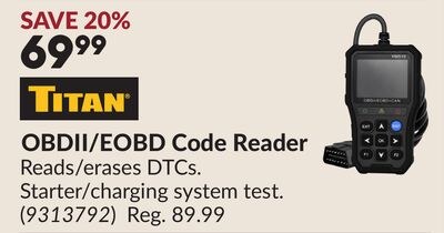 OBDII EOBD Code Reader