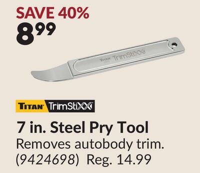 7 in. Steel Pry Tool