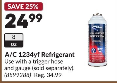 A/C 1234jf Refrigerant