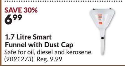 1.7 Litre Smart Funnel with Dust Cap