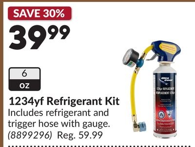 1234yf Refrigerant Kit