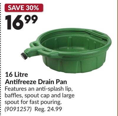 16 Litre Antifreeze Drain Pan