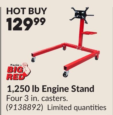 1,250 lb Engine Stand