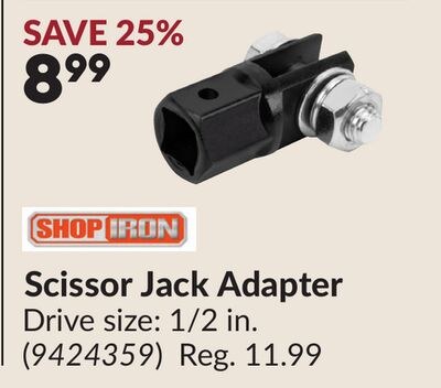 Scissor Jack Adapter