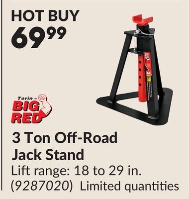 3 Ton Off-Road Jack Stand