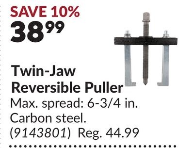 Twin-Jaw Reversible Puller