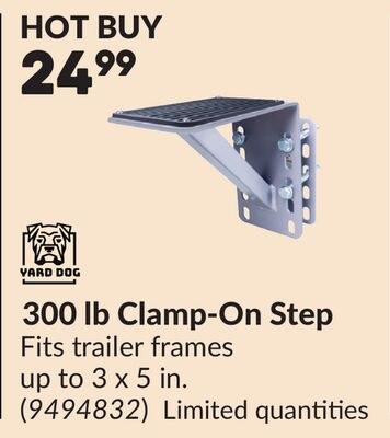 300 Lb Clamp-On Step