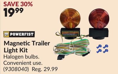 Magnetic Trailer Light Kit