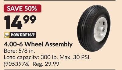 4.00-6 Wheel Assembly