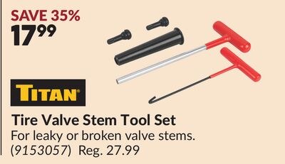 Tire Valve Stem Tool Set