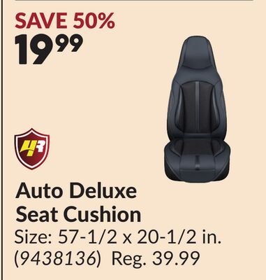 Auto Deluxe Seat Cushion