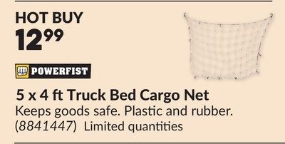 5 x 4 ftTruck Bed Cargo Net