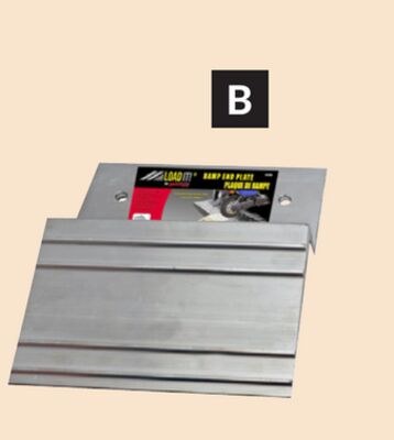 750 lb Aluminum Ramp End Plates