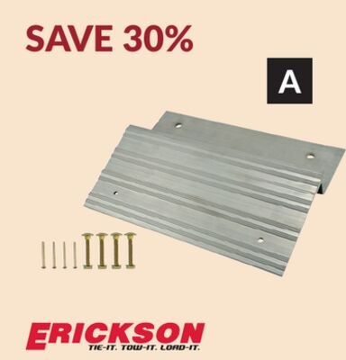 750 lb Aluminum Ramp End Plates
