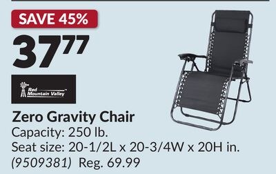 Zero Gravity Chair