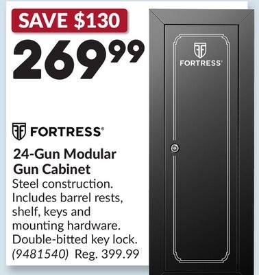 24-Gun Modular Gun Cabinet