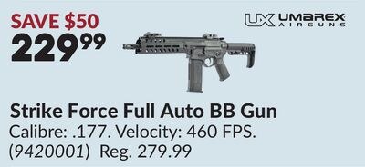 Strike Force Full Auto BB Gun