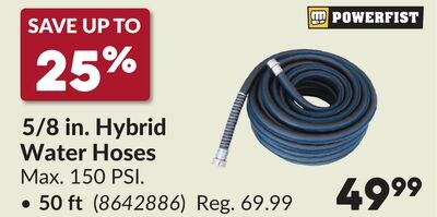 5/8 in. Hybrid Water Hoses