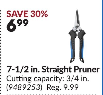 7-1/2 in. Straight Pruner