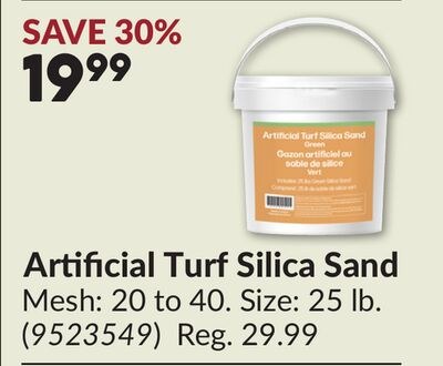 Artificial Turf Silica Sand