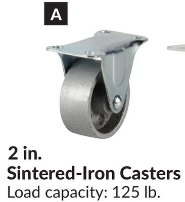 2 in. Sintered-Iron Casters