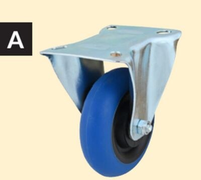 4 in. Thermoplastic-Rubber Casters