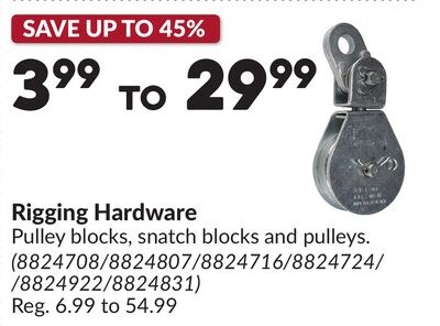 Rigging Hardware