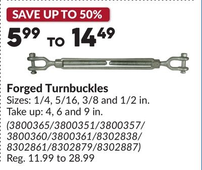 Forged Turnbuckles