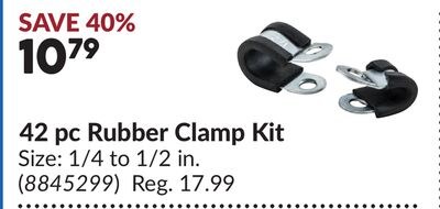 42 pc Rubber Clamp Kit