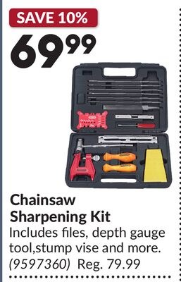 Chainsaw Sharpening Kit
