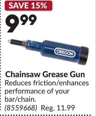 Chainsaw Grease Gun
