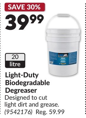 Light-Duty Biodegradable Degreaser