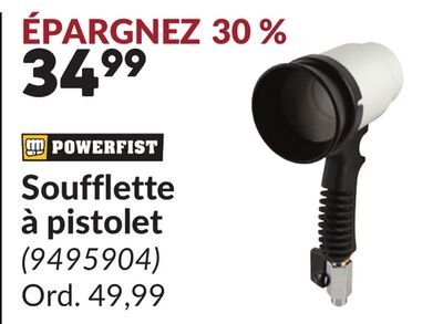 Soufflette à pistolet