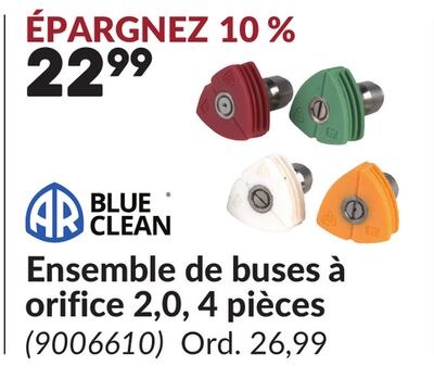 Ensemble de buses à orifice 2,0, 4 pièces