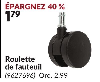 Roulette de fauteuil
